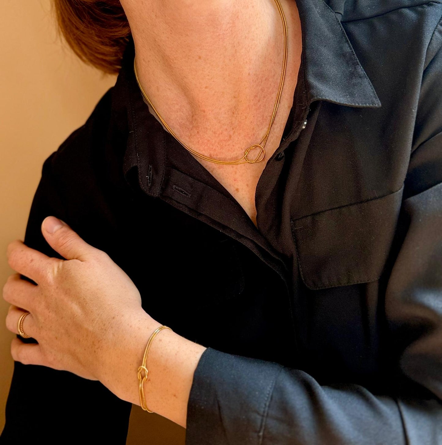 Armband und Kette - Seelen-Set