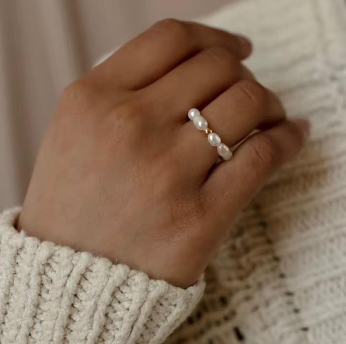 Ring - Perlenzauber